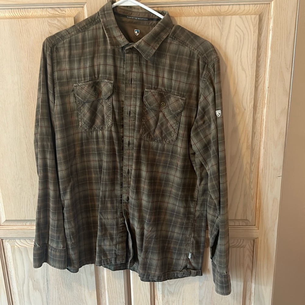 Kuhl men’s long sleeve button down